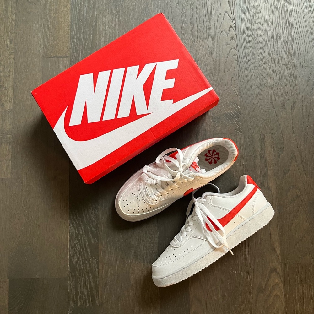 Nike court vision low next nature sneaker shoes